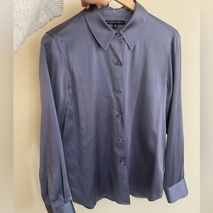 NWOT silk blouse sz M